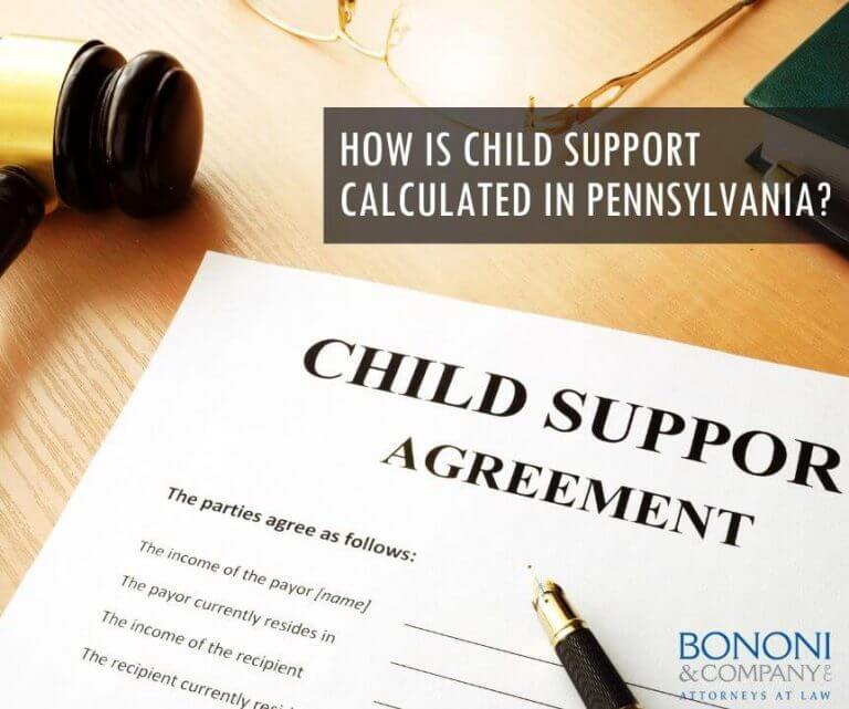 How is Child Support Calculated in Pennsylvania?