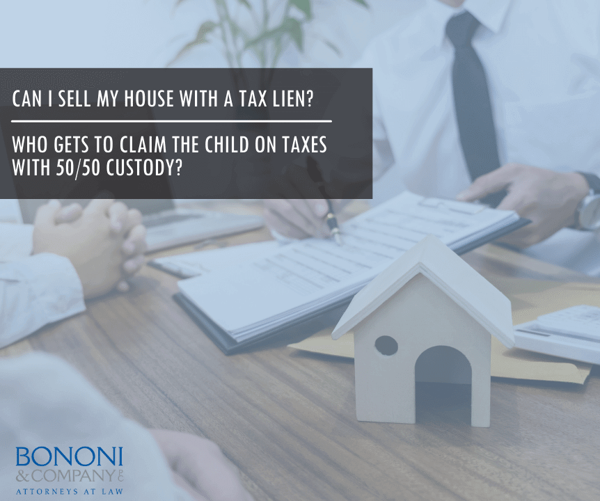 selling a house with a tax lien