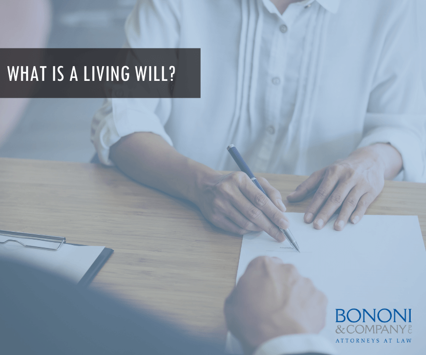 What is the purpose of a living will?