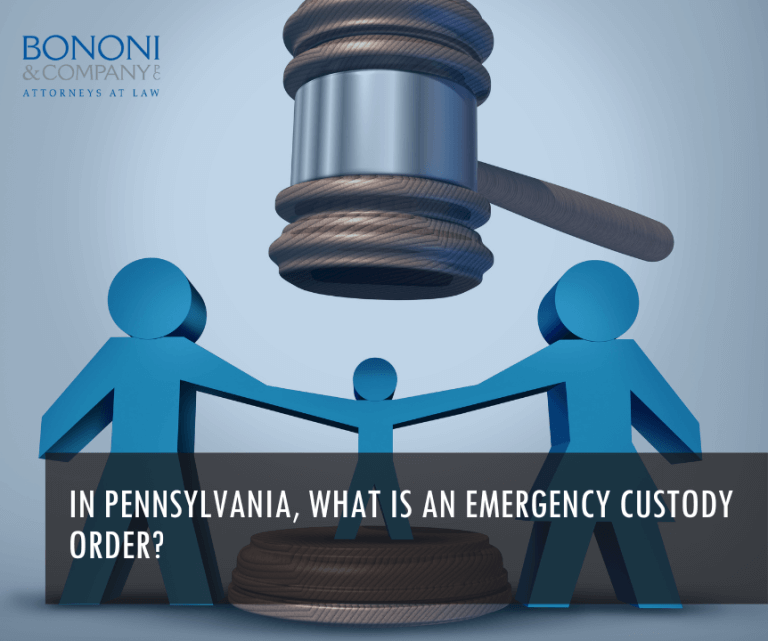 In Pennsylvania What Is An Emergency Custody Order 