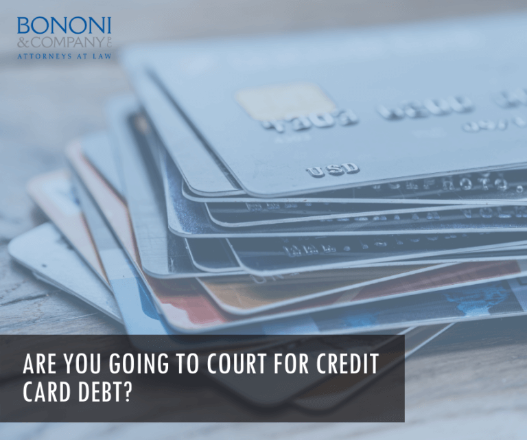 Are You Going to Court for Credit Card Debt?